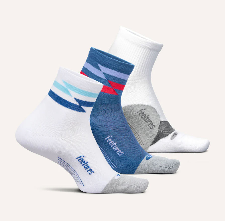 Blue White Track Mix