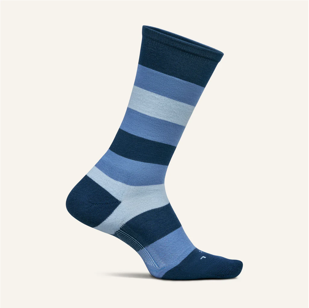 Everyday Men's Max Cushion Crew Primary Stripe Denim